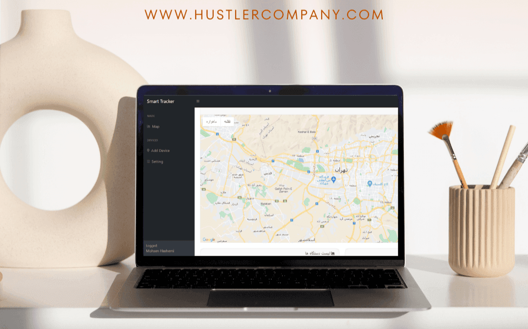 کدنویسی پرتال ردیابی GPS