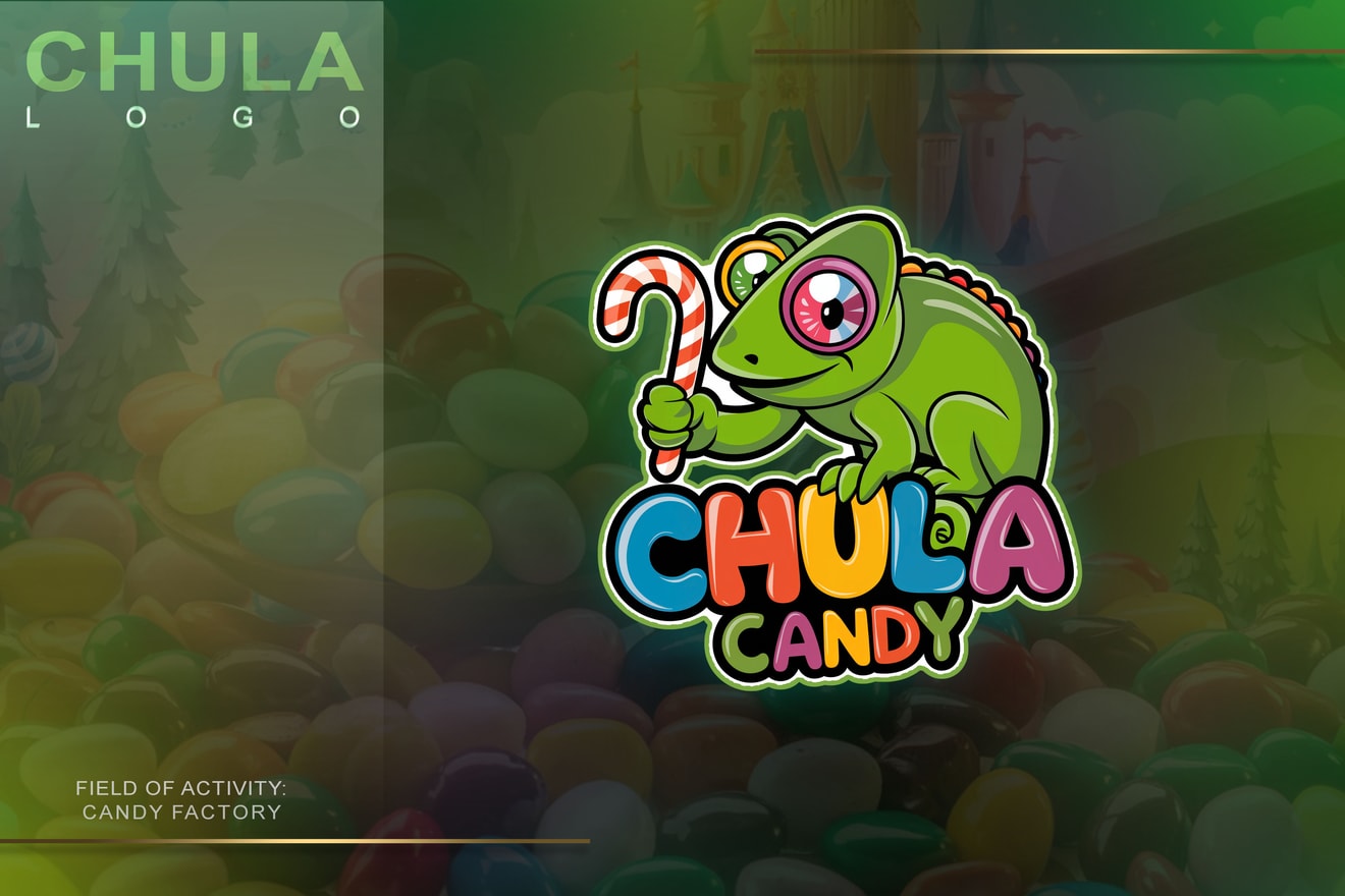 لوگو CHULA CANDY، فروشگاه شیرینی و آبنبات