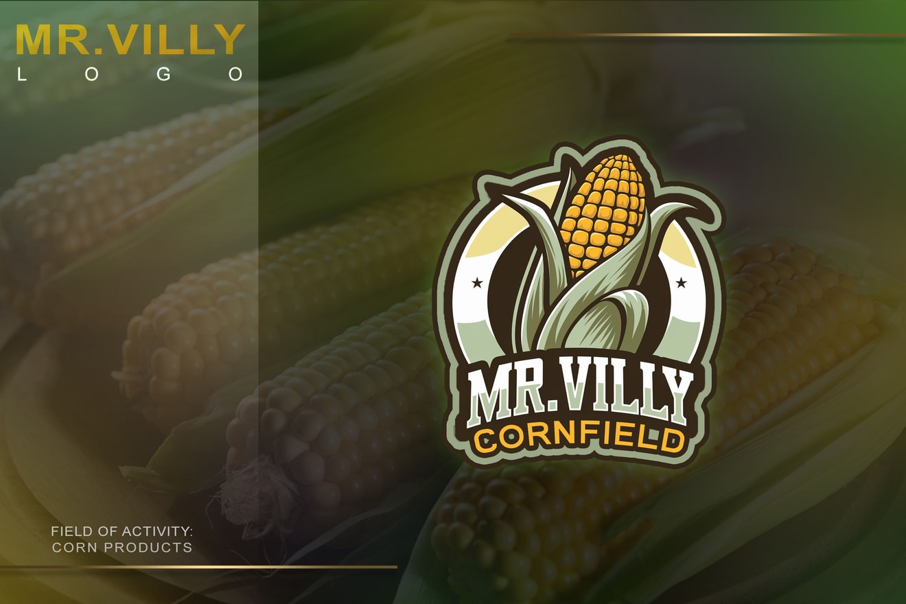 لوگوی MR. VILLY، عرضه ی محصولات کشاورزی ذرت