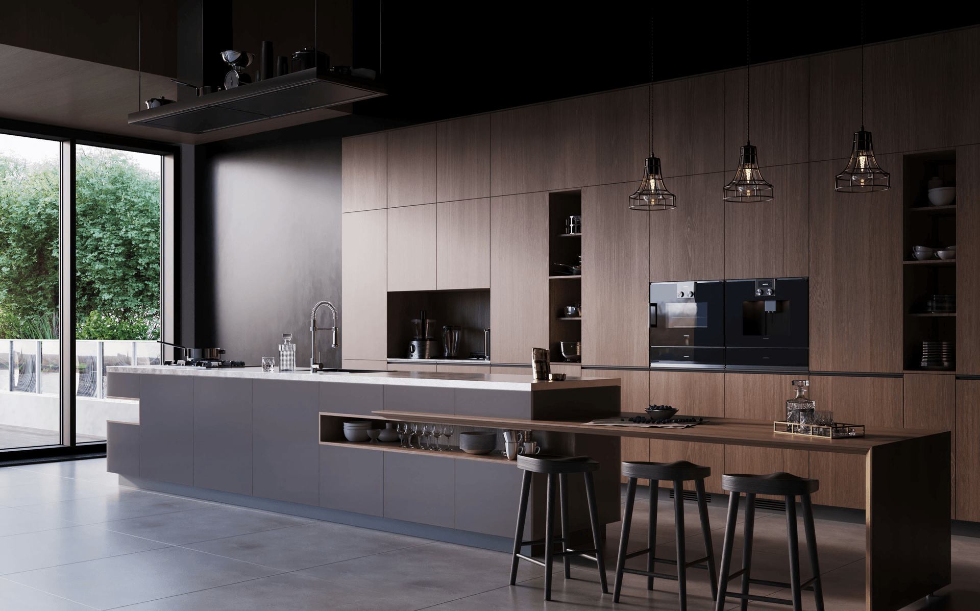 آشپزخانه مدرن    Modern Kitchen