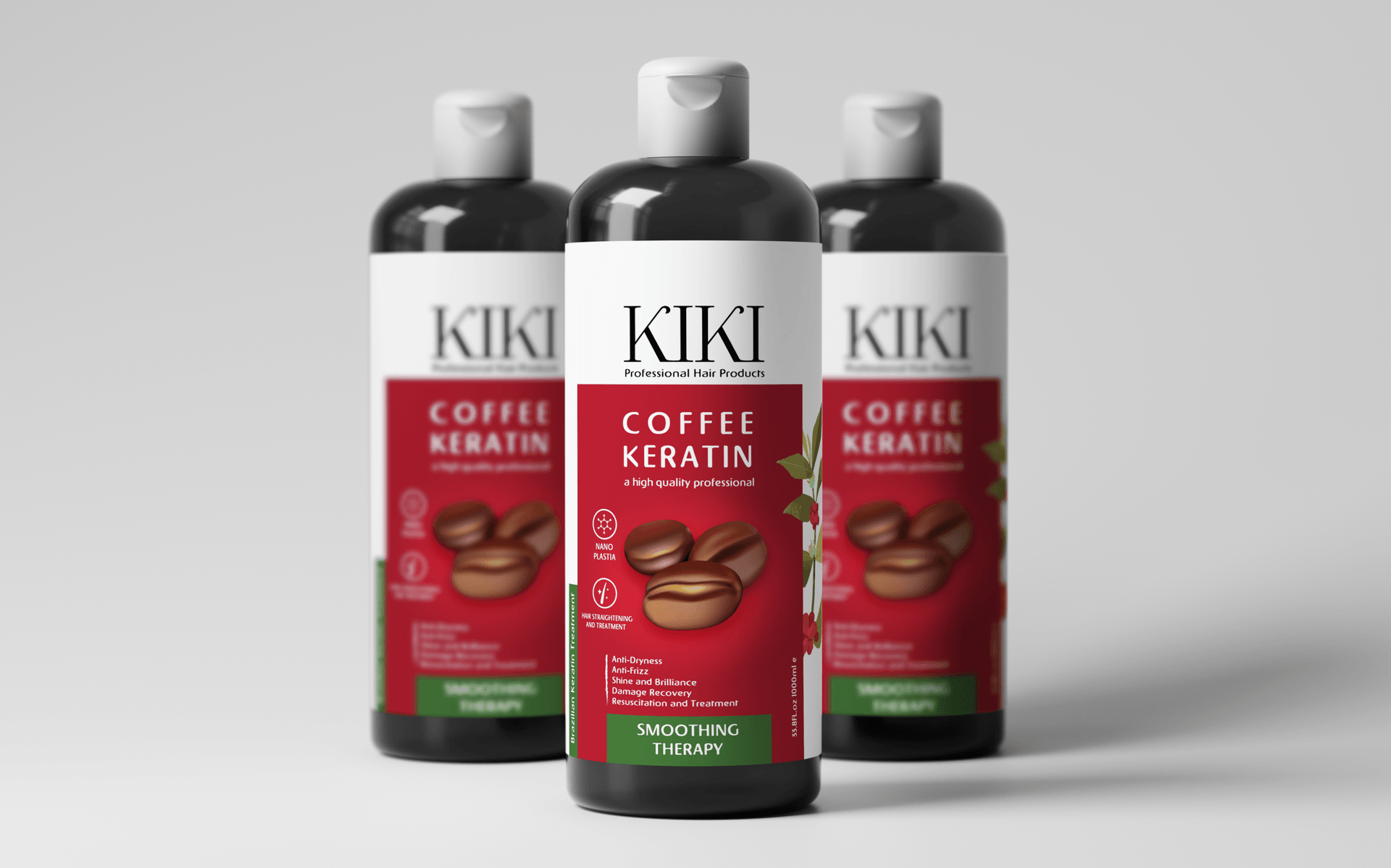 طراحی لیبل و بسته بندی محصولات برند KIKI