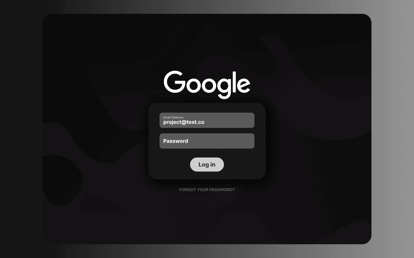 نمونه کار طراحی UI/UX دو فرم مربوط به Login و sign up