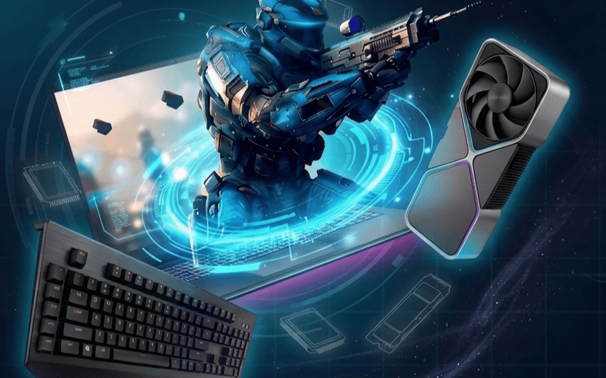 TECHNOBOX – Gaming Website Banner Design