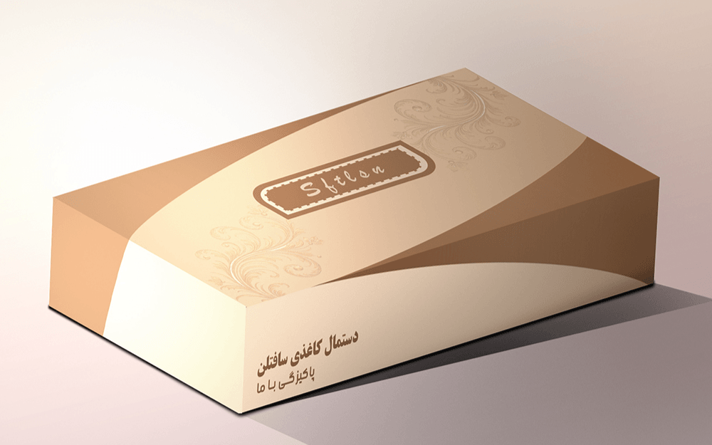 ریدیزاین دستمال کاغذی سافتلن