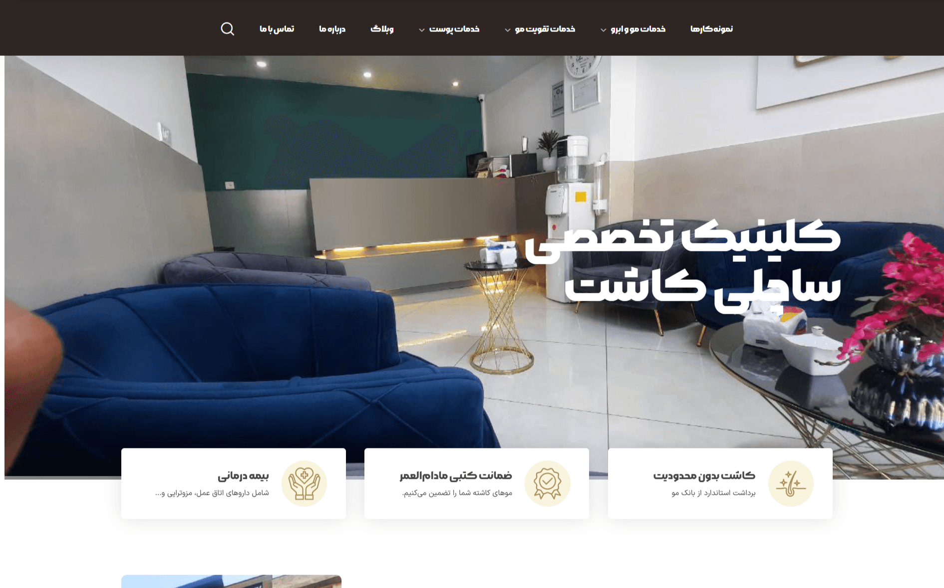 طراحی و مدیریت سایت sachlikasht